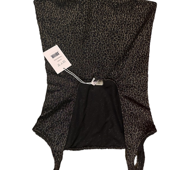 New! Andie Swim X Demi Moore The Marseilles One Piece Swimsuit Black Gold Size S - Picture 13 of 15